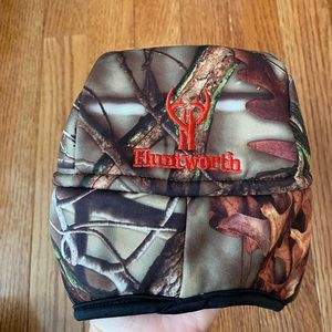 Huntworth CAMO winter hat, Youth size M/L, Hunters Orange